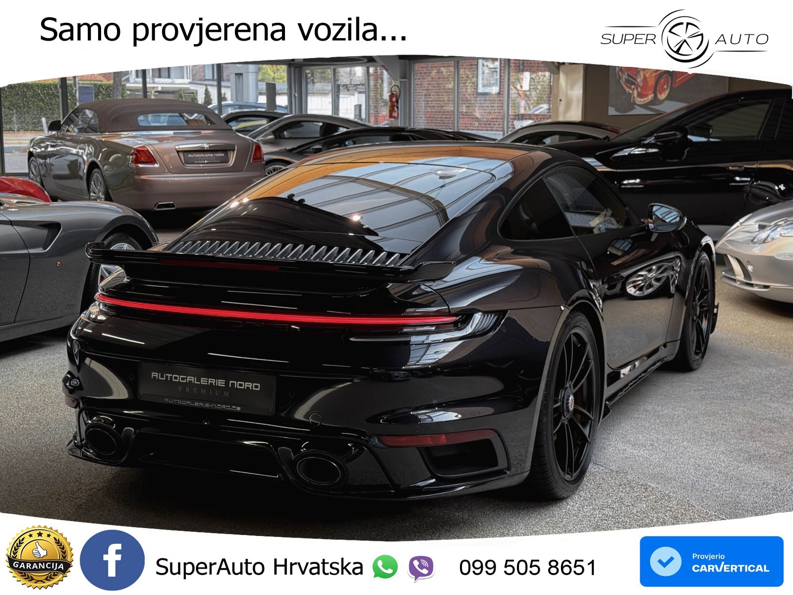 Porsche 911 Turbo S 3.8 (650 KS) PDK MATRIX+GR SJED+KAM