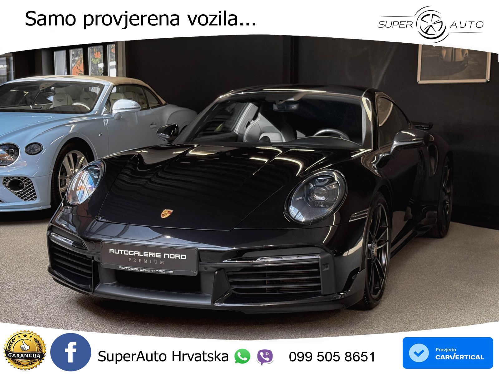 Porsche 911 Turbo S 3.8 (650 KS) PDK MATRIX+GR SJED+KAM