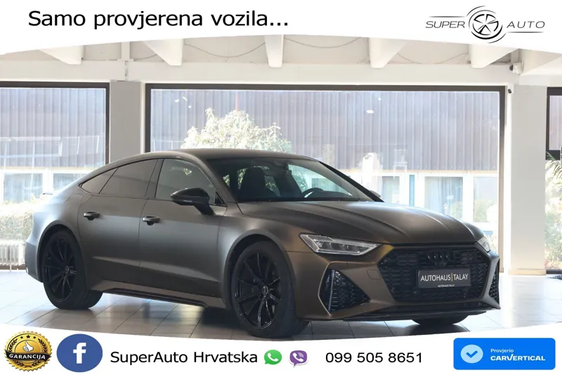 Audi RS7 4.0 TFSI V8 (600 KS) quattro tiptronic