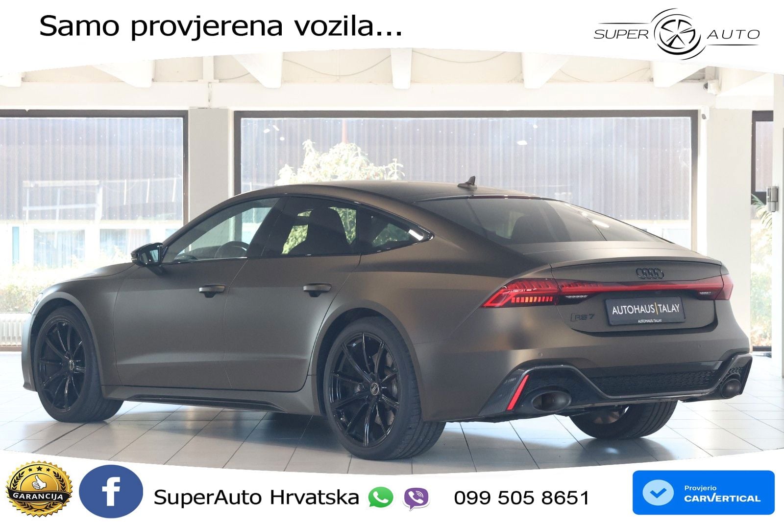 Audi RS7 4.0 TFSI V8 (600 KS) quattro tiptronic