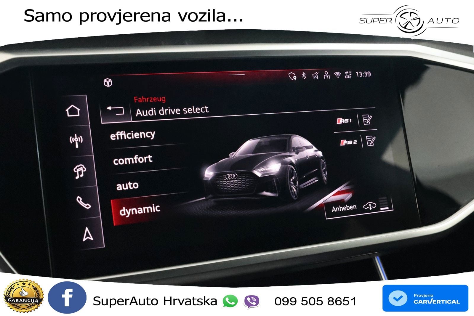 Audi RS7 4.0 TFSI V8 (600 KS) quattro tiptronic