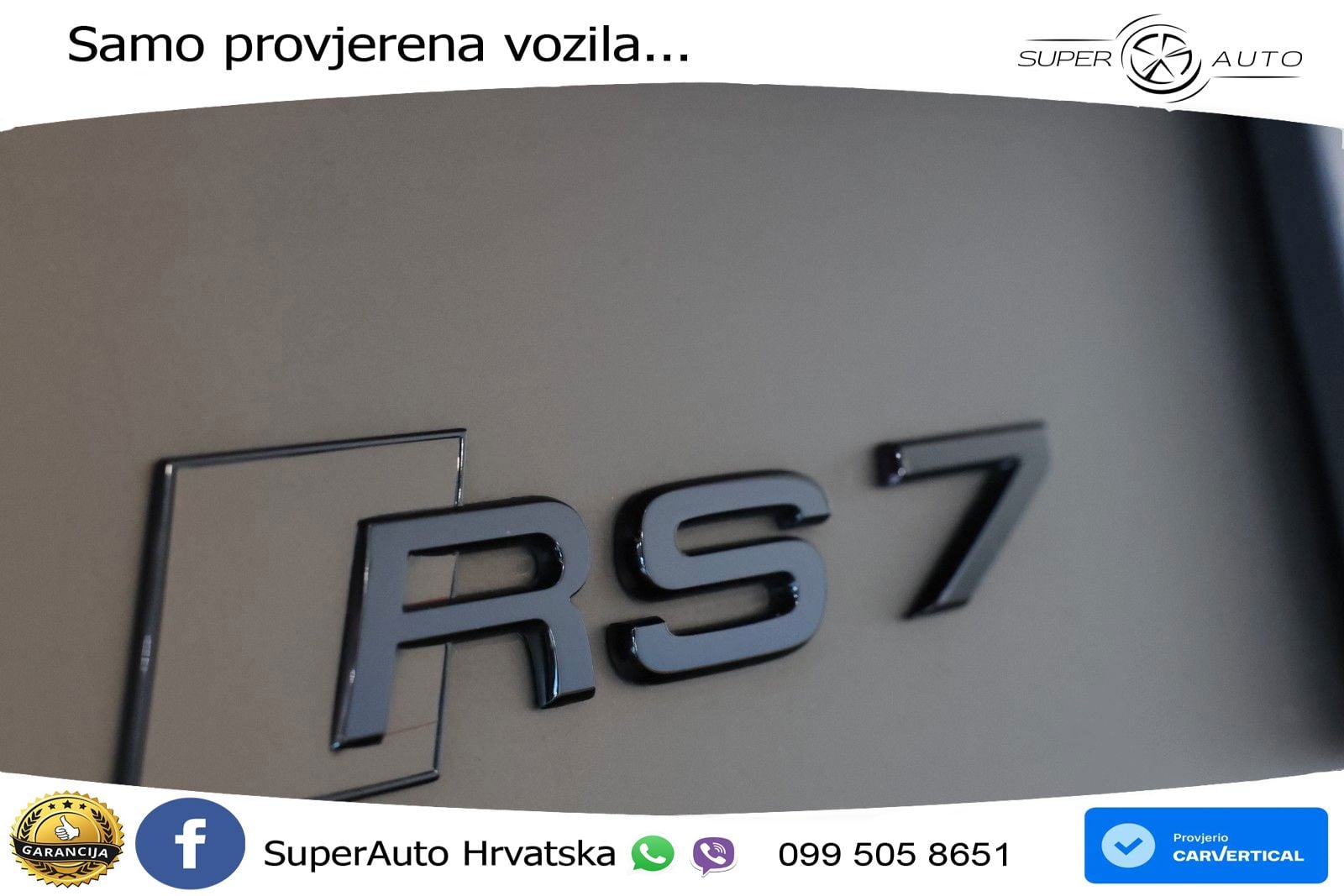 Audi RS7 4.0 TFSI V8 (600 KS) quattro tiptronic