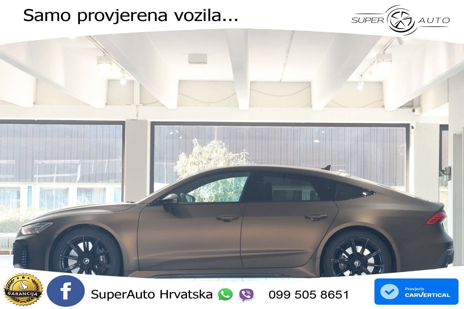 Audi RS7 4.0 TFSI V8 (600 KS) quattro tiptronic