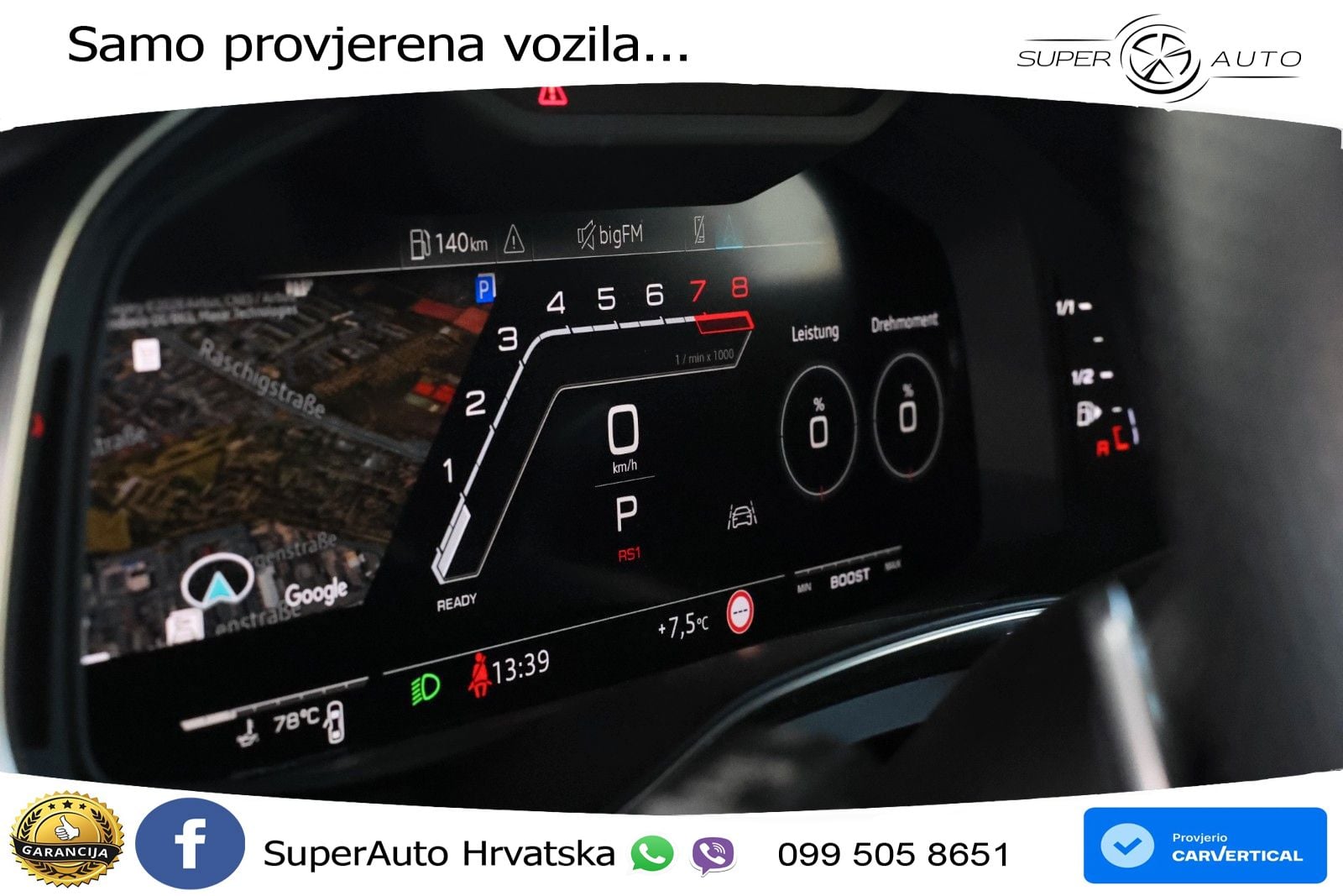 Audi RS7 4.0 TFSI V8 (600 KS) quattro tiptronic