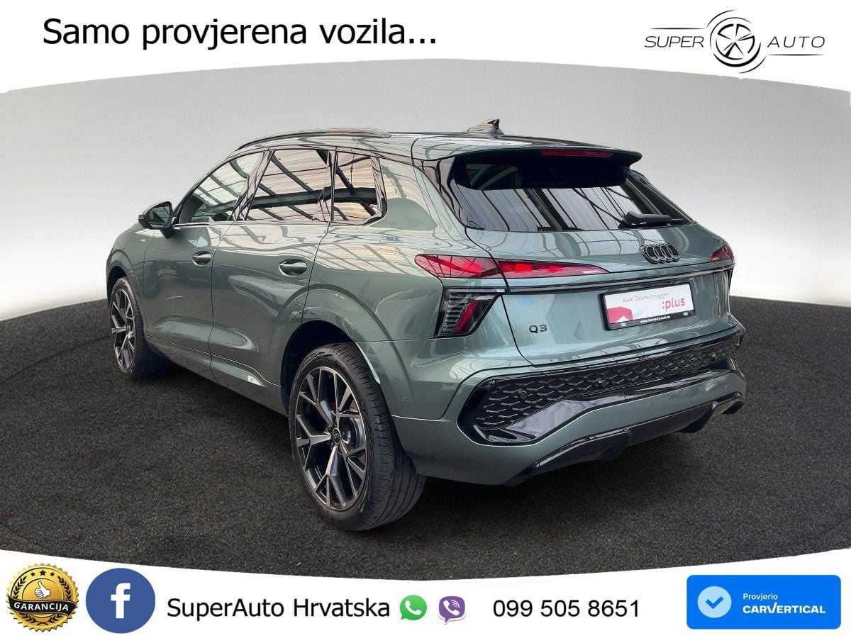 Audi Q3 1.5 TFSI (150 KS) S tronic S line LED+GR SJED+ACC