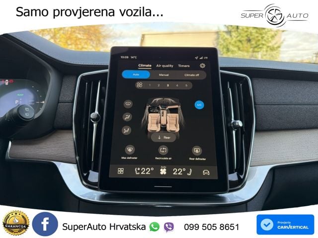 Volvo XC90 2.0 T8 AWD Automatic ACC+HEAD+4xGR SJED+360+PANO