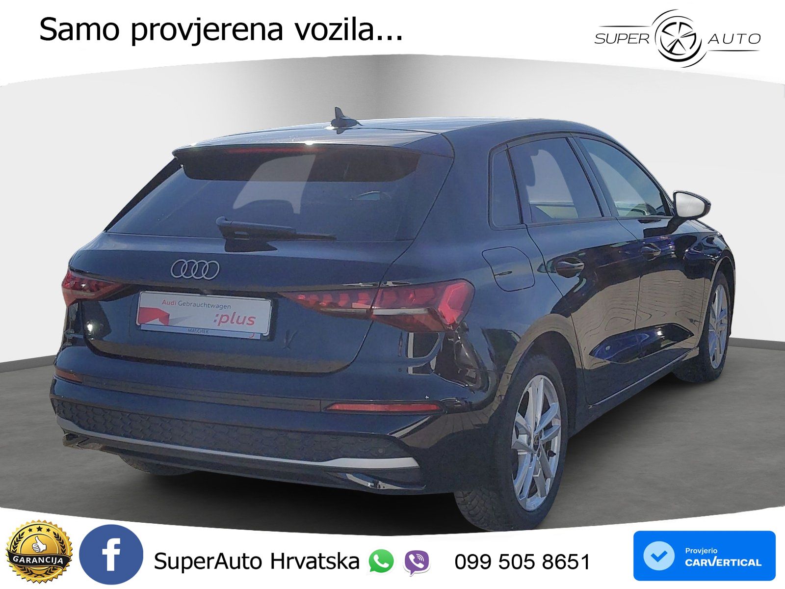Audi A3 35 TFSI (150 KS) LED+GR SJED+ACC