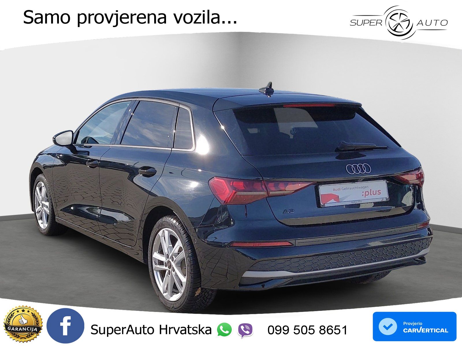 Audi A3 35 TFSI (150 KS) LED+GR SJED+ACC