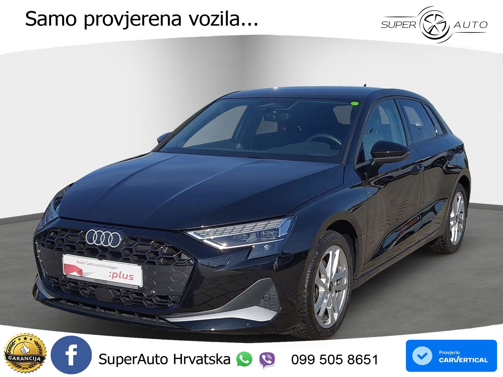 Audi A3 35 TFSI (150 KS) LED+GR SJED+ACC