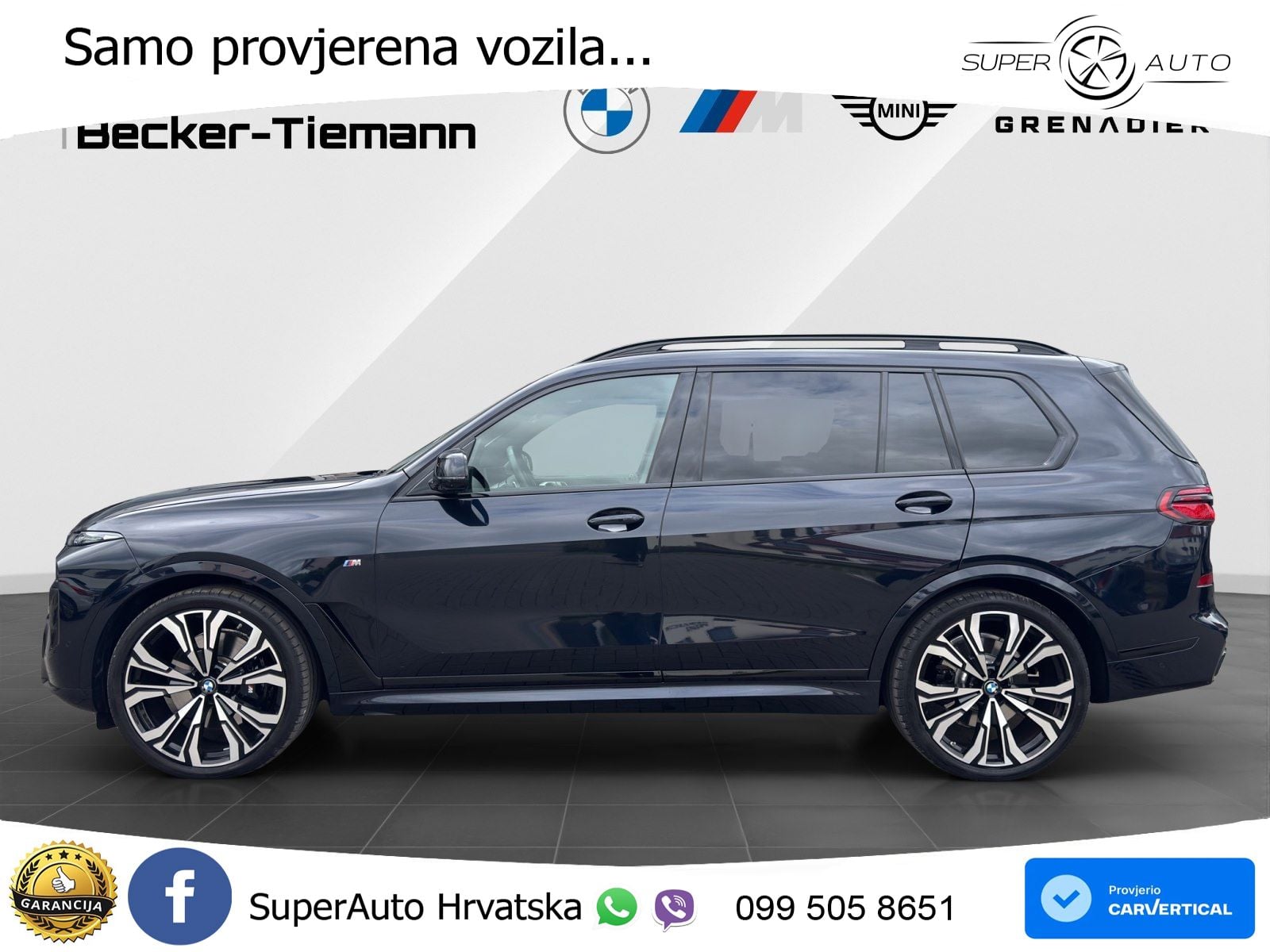 BMW X7 40d (352 KS) xDrive Steptronic M Sport LED+GR SJED+ACC