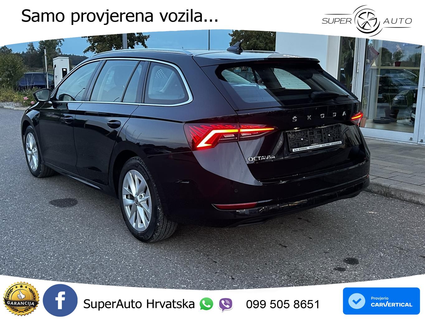 Škoda Octavia Combi 2.0 TDI (150 KS) DSG LED+GR SJED+ACC
