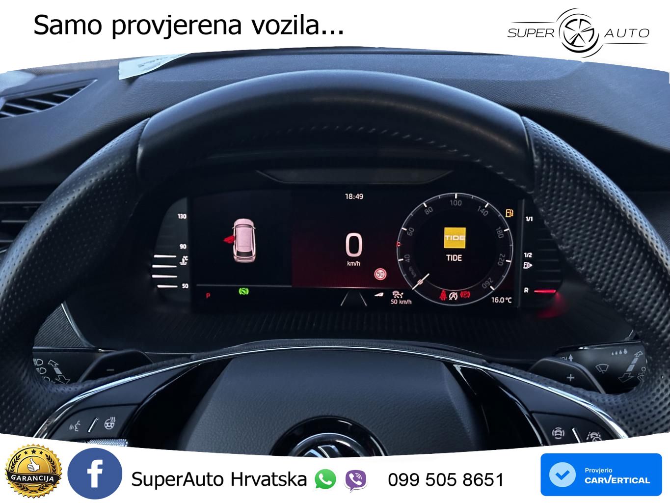 Škoda Octavia Combi 2.0 TDI (150 KS) DSG LED+GR SJED+ACC