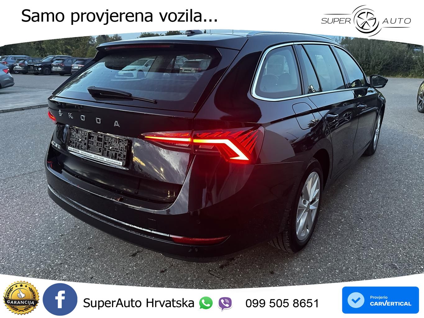 Škoda Octavia Combi 2.0 TDI (150 KS) DSG LED+GR SJED+ACC