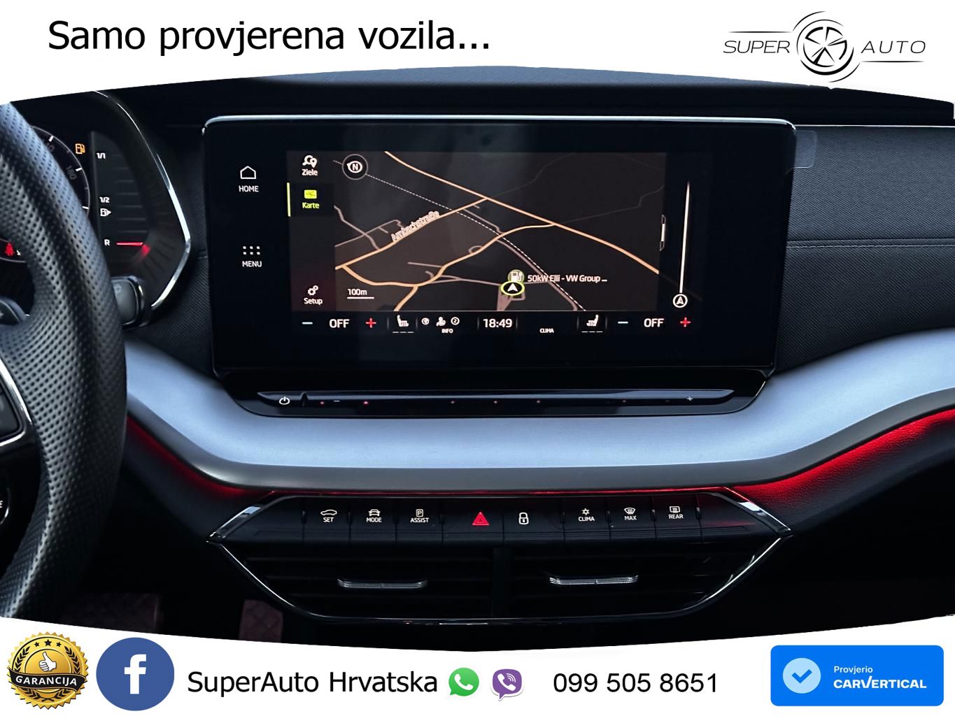 Škoda Octavia Combi 2.0 TDI (150 KS) DSG LED+GR SJED+ACC