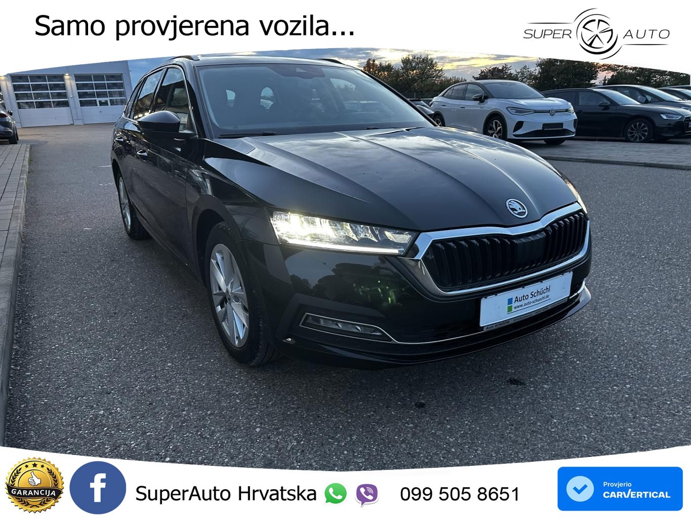 Škoda Octavia Combi 2.0 TDI (150 KS) DSG LED+GR SJED+ACC