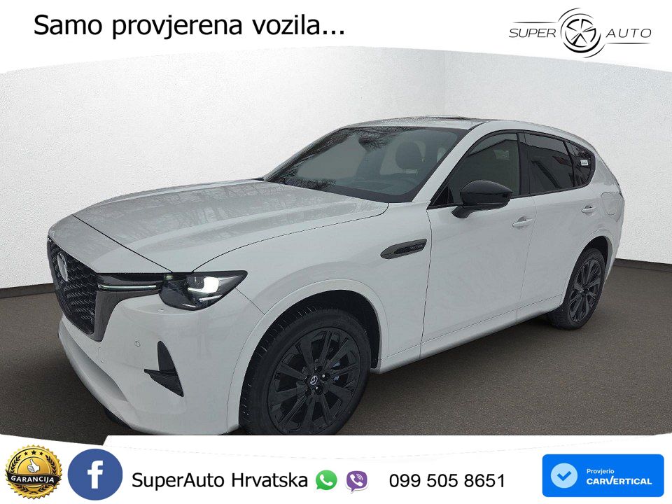 Mazda CX-60 3.3 e-Skyactiv D (254 KS) AWD Automatic LED+GR SJED+ACC