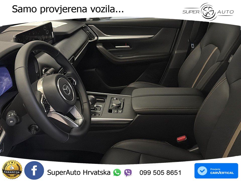 Mazda CX-60 3.3 e-Skyactiv D (254 KS) AWD Automatic LED+GR SJED+ACC