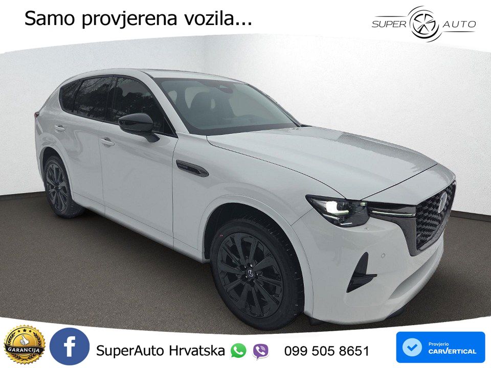 Mazda CX-60 3.3 e-Skyactiv D (254 KS) AWD Automatic LED+GR SJED+ACC
