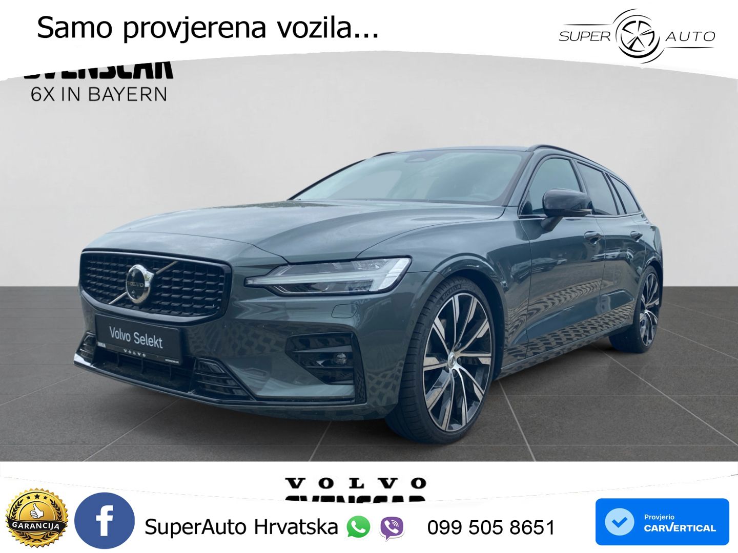 Volvo V60 2.0 B4 Benzin DCT LED+GR SJED+ACC