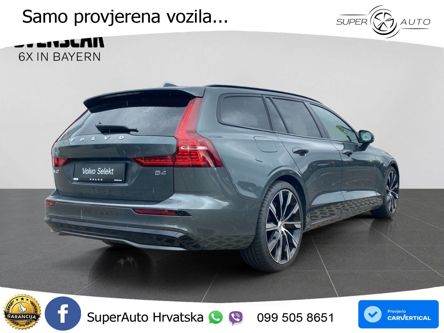 Volvo V60 2.0 B4 Benzin DCT LED+GR SJED+ACC