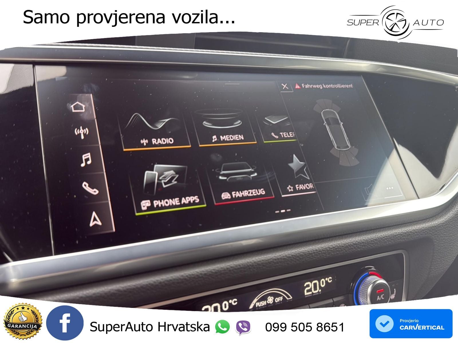 Audi Q3 40 TFSI (190 KS) quattro S tronic LED+GR SJED+ACC
