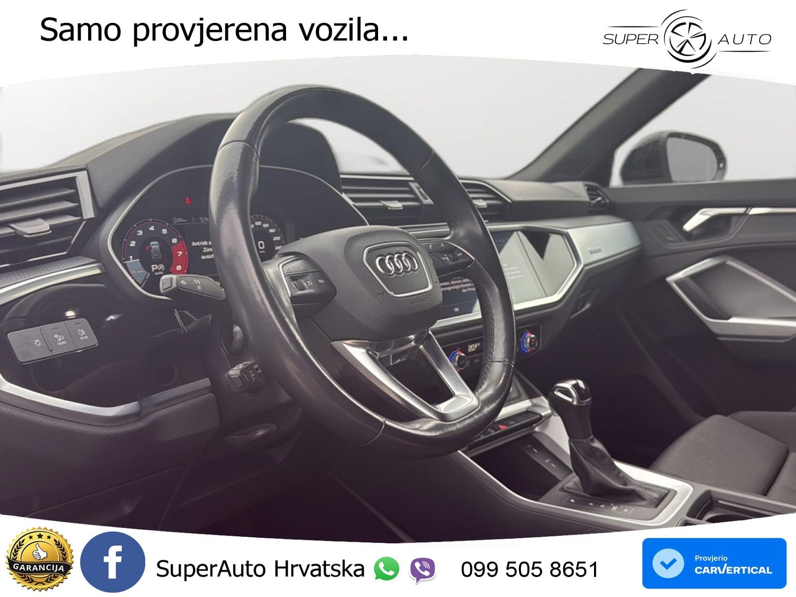 Audi Q3 40 TFSI (190 KS) quattro S tronic LED+GR SJED+ACC