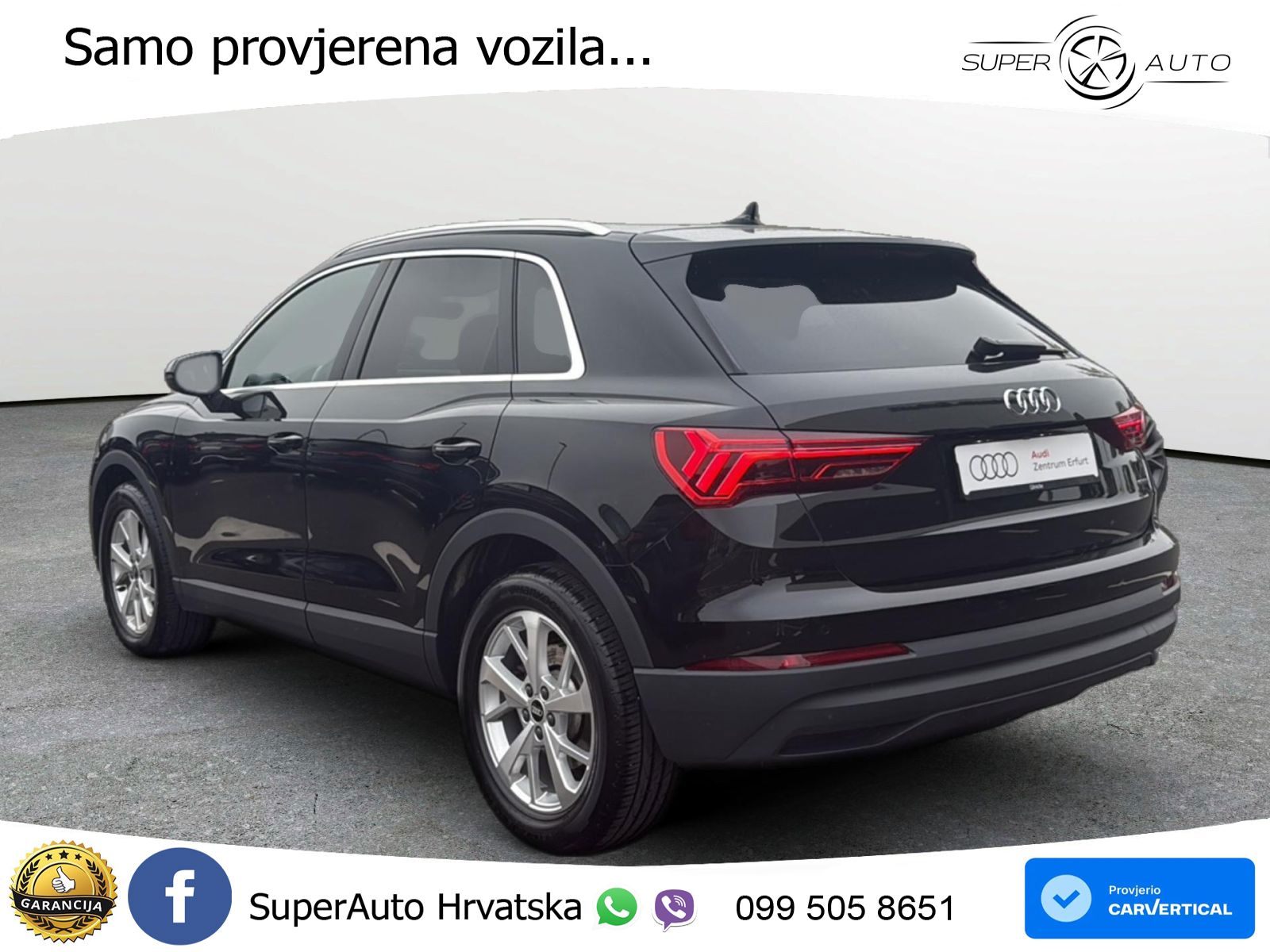 Audi Q3 40 TFSI (190 KS) quattro S tronic LED+GR SJED+ACC