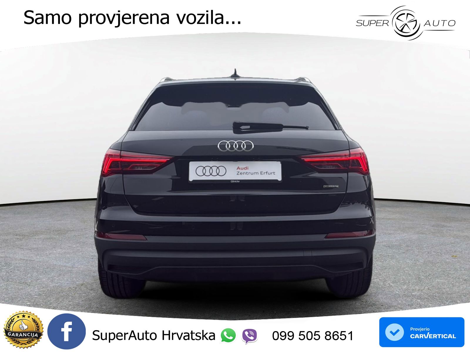 Audi Q3 40 TFSI (190 KS) quattro S tronic LED+GR SJED+ACC