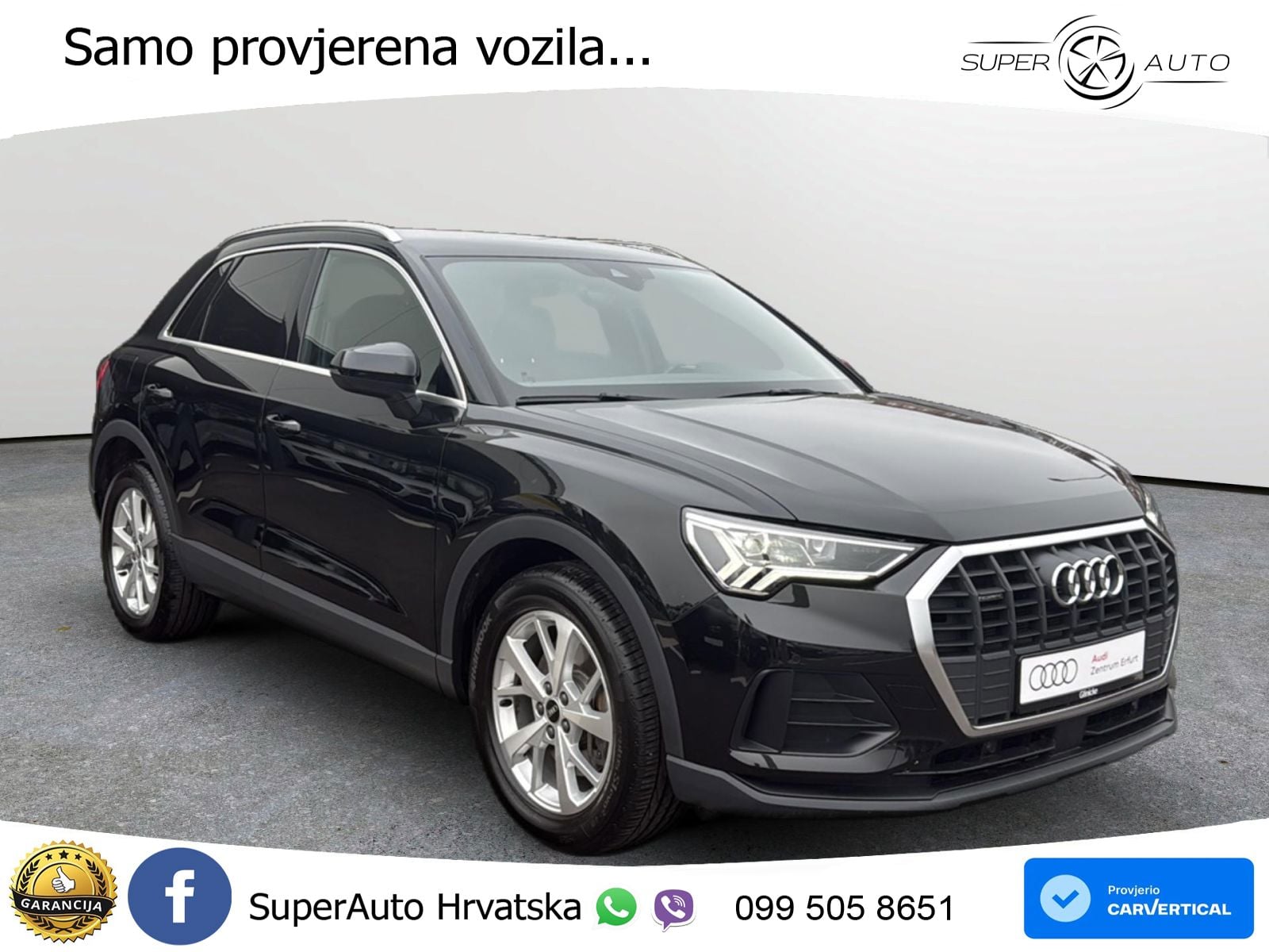 Audi Q3 40 TFSI (190 KS) quattro S tronic LED+GR SJED+ACC