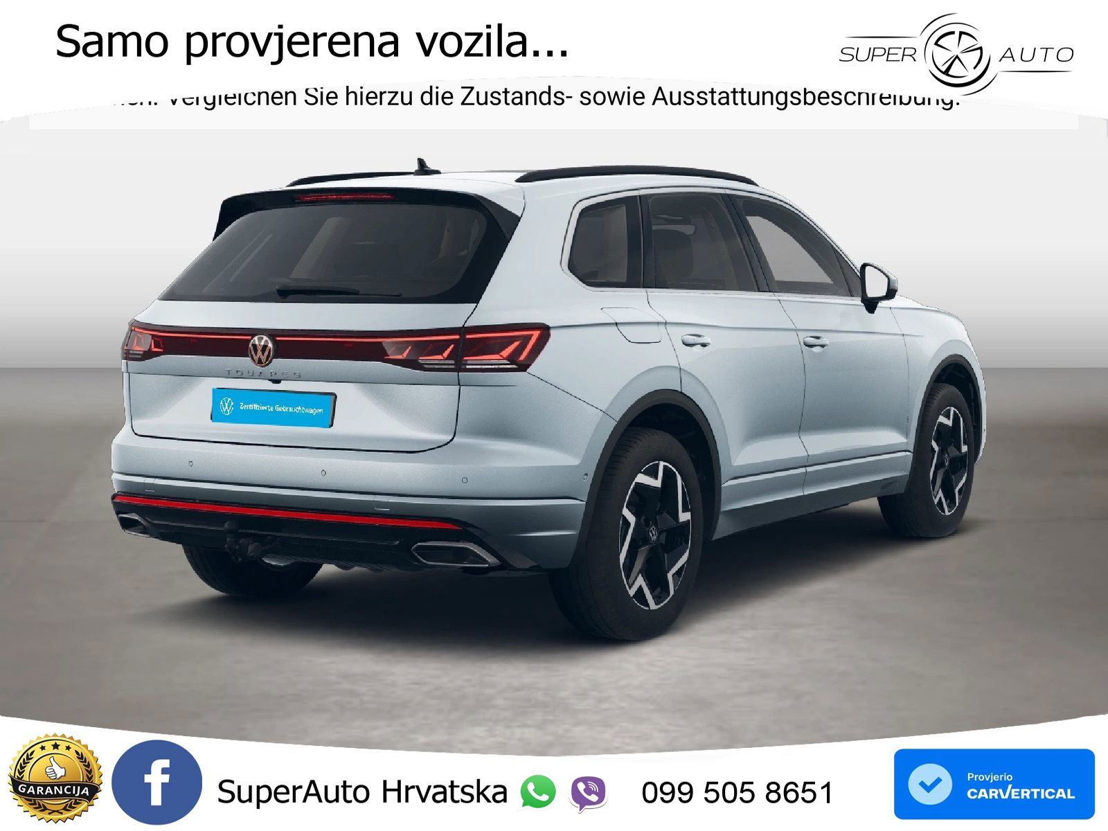 Volkswagen Touareg 3.0 V6 TFSI (340 KS) 4MOTION Tiptronic Elegance LED+GR SJED+ACC