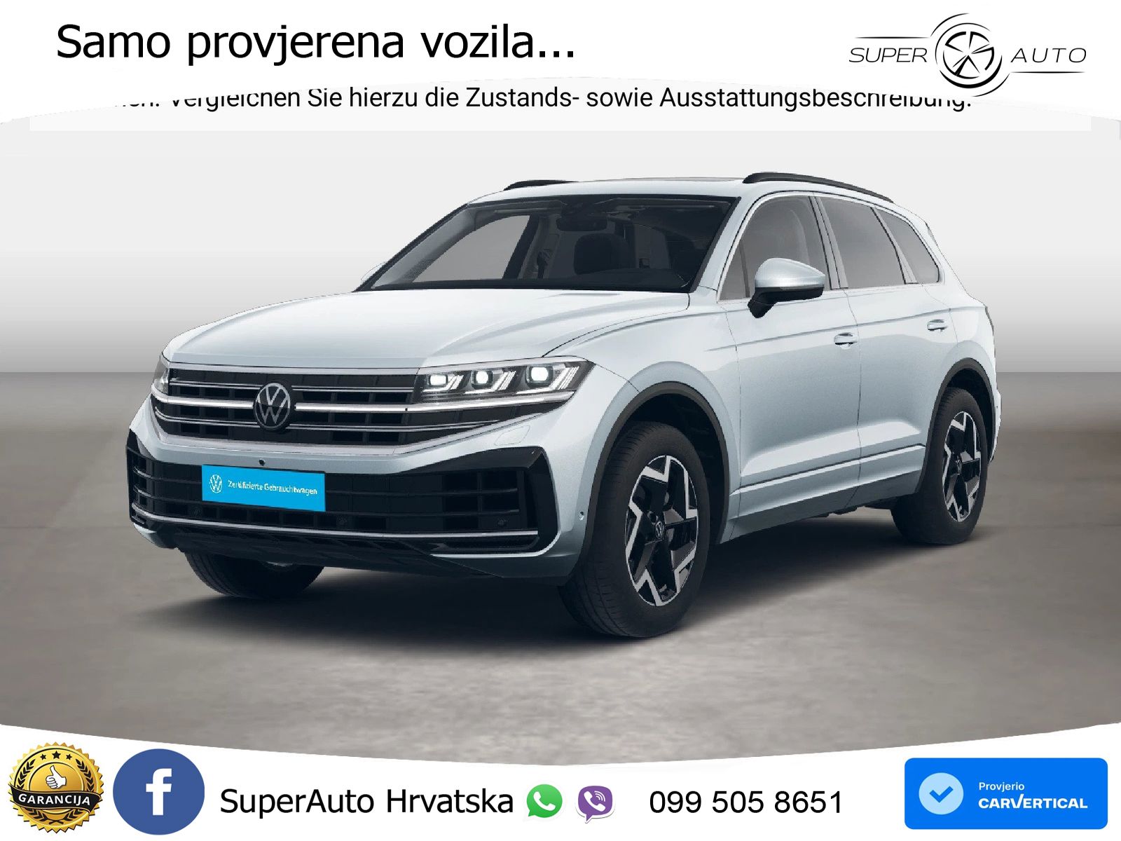 Volkswagen Touareg 3.0 V6 TFSI (340 KS) 4MOTION Tiptronic Elegance LED+GR SJED+ACC
