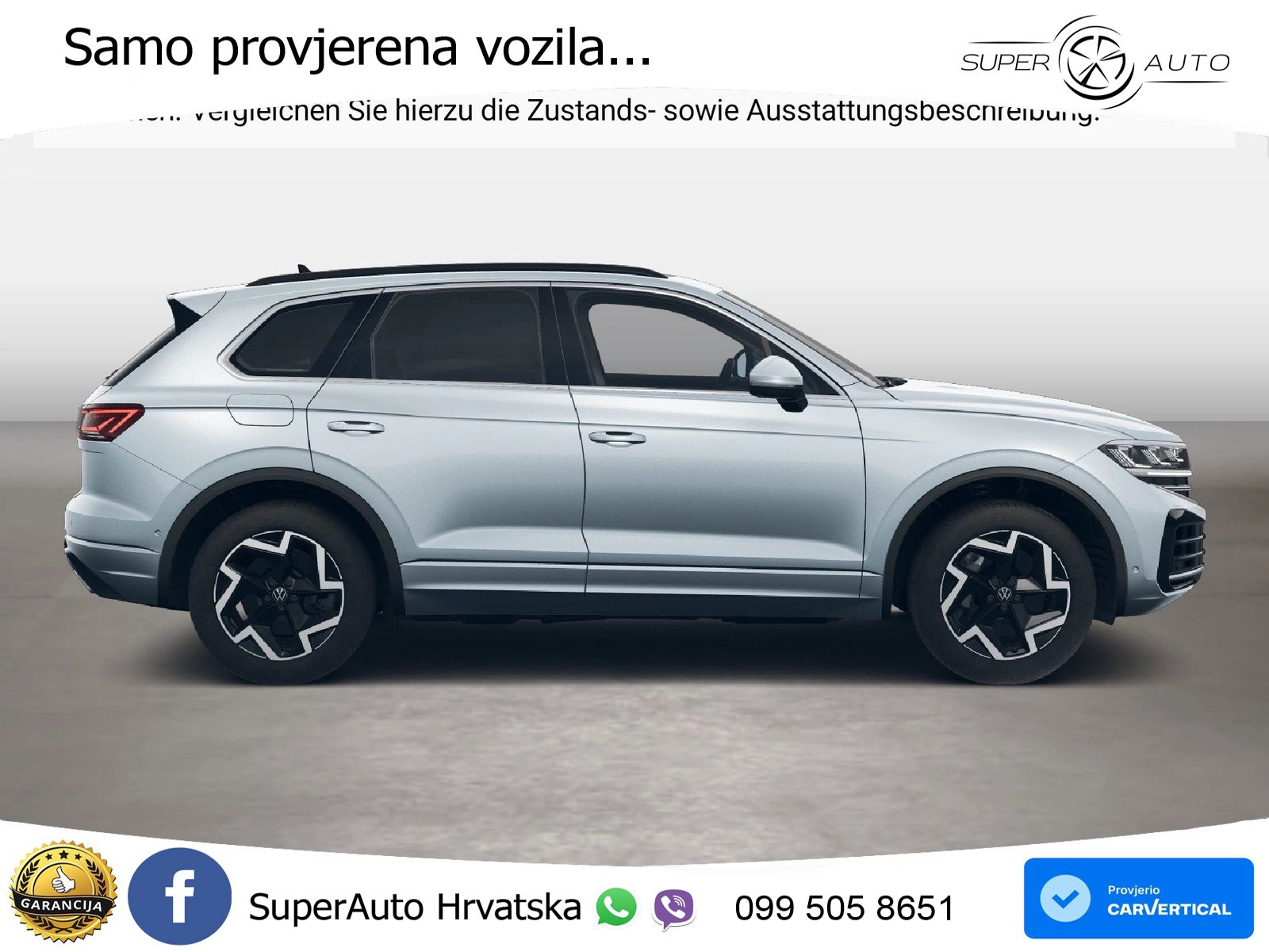Volkswagen Touareg 3.0 V6 TFSI (340 KS) 4MOTION Tiptronic Elegance LED+GR SJED+ACC