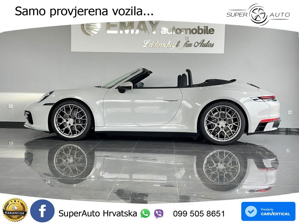 Porsche 911 Carrera Cabriolet 3.0 (385 KS) PDK LED+GR SJED+ACC