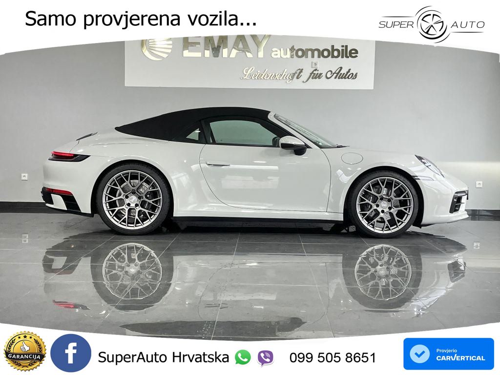 Porsche 911 Carrera Cabriolet 3.0 (385 KS) PDK LED+GR SJED+ACC