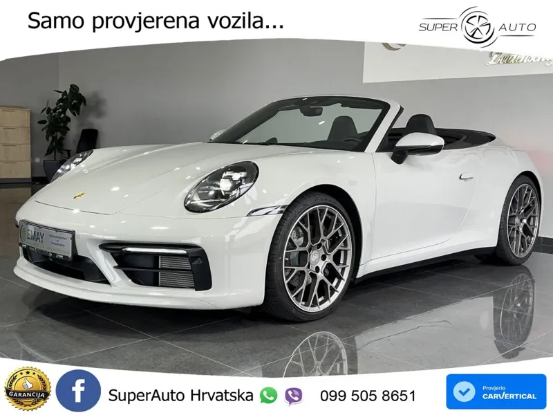 Porsche 911 Carrera Cabriolet 3.0 (385 KS) PDK LED+GR SJED+ACC