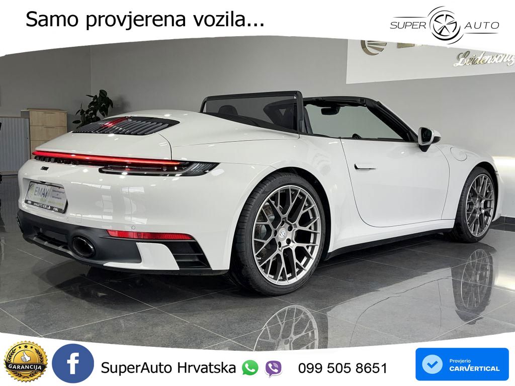 Porsche 911 Carrera Cabriolet 3.0 (385 KS) PDK LED+GR SJED+ACC