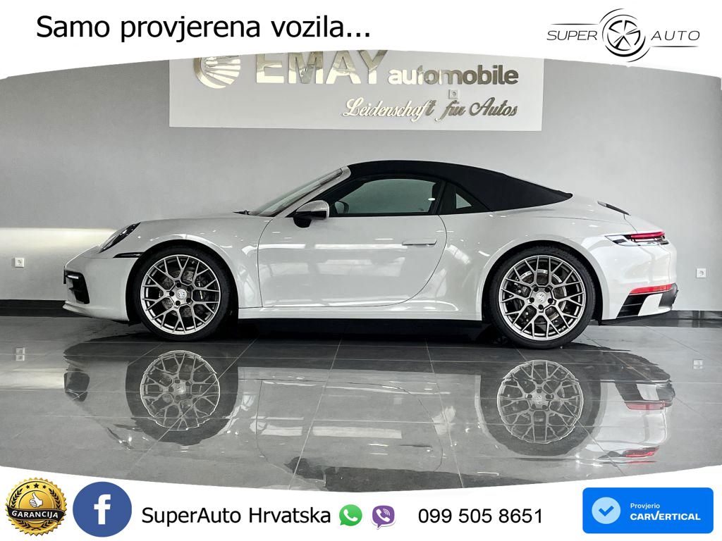 Porsche 911 Carrera Cabriolet 3.0 (385 KS) PDK LED+GR SJED+ACC