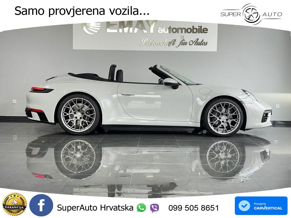 Porsche 911 Carrera Cabriolet 3.0 (385 KS) PDK LED+GR SJED+ACC