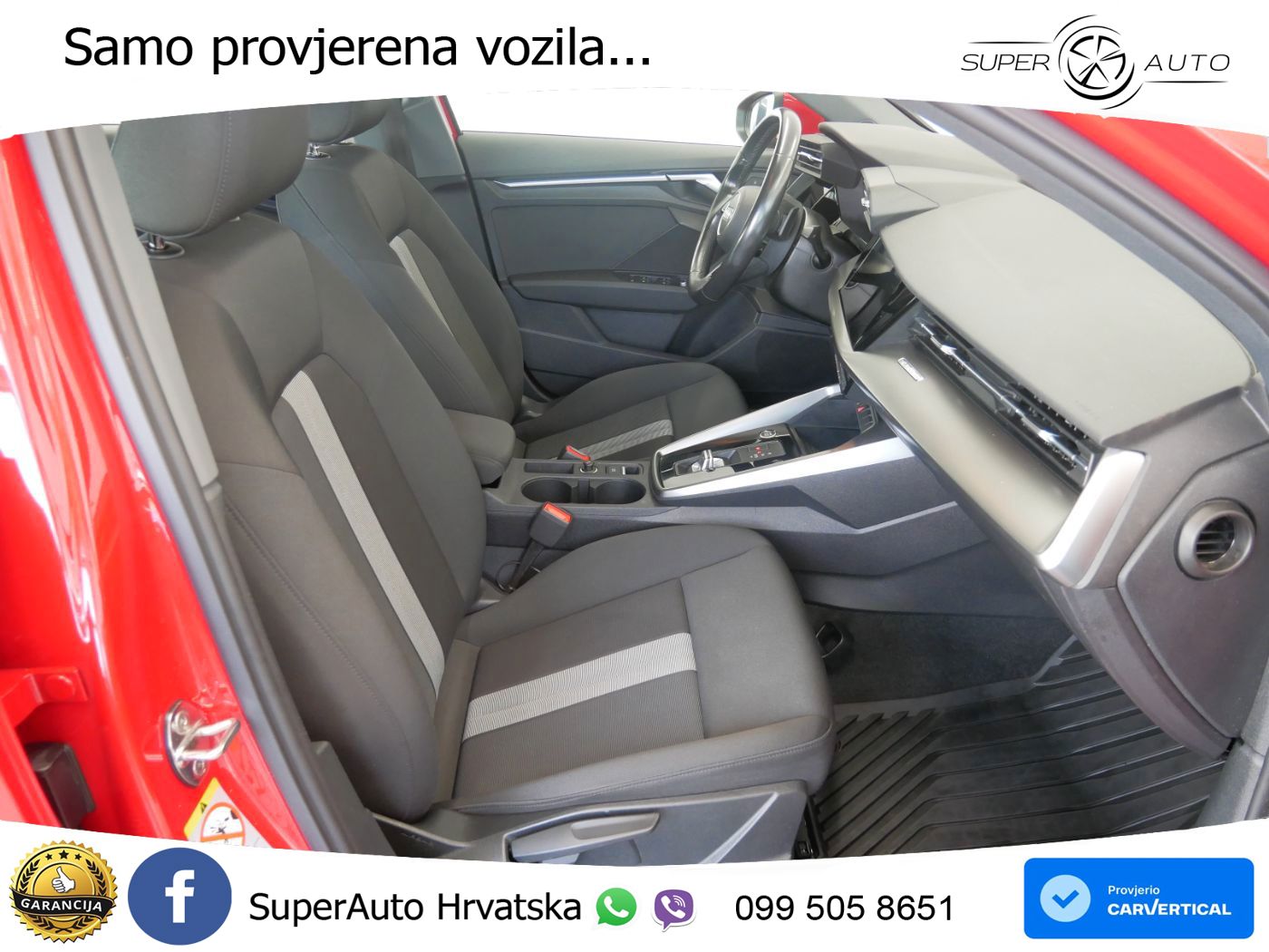 Audi A3 Limuzina 40 TFSI (190 KS) quattro S tronic S line LED+GR SJED+ACC