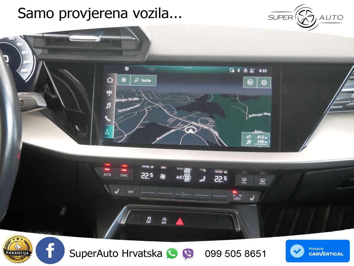 Audi A3 Limuzina 40 TFSI (190 KS) quattro S tronic S line LED+GR SJED+ACC