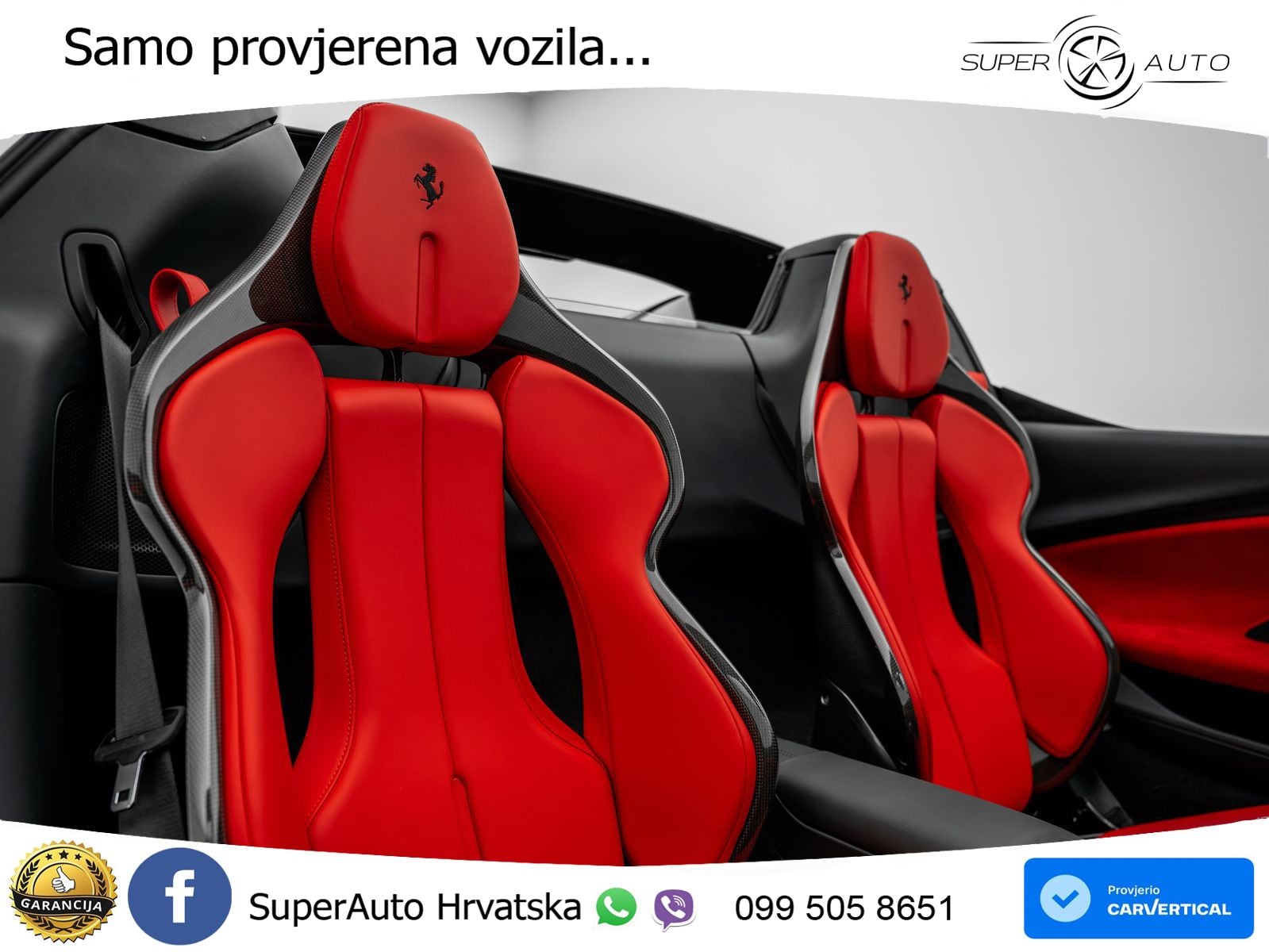 Ferrari 296 GTS 3.0 V6 (830 KS) F1 DCT LED+ACC
