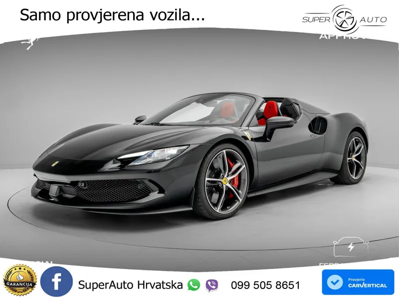 Ferrari 296 GTS 3.0 V6 (830 KS) F1 DCT LED+ACC