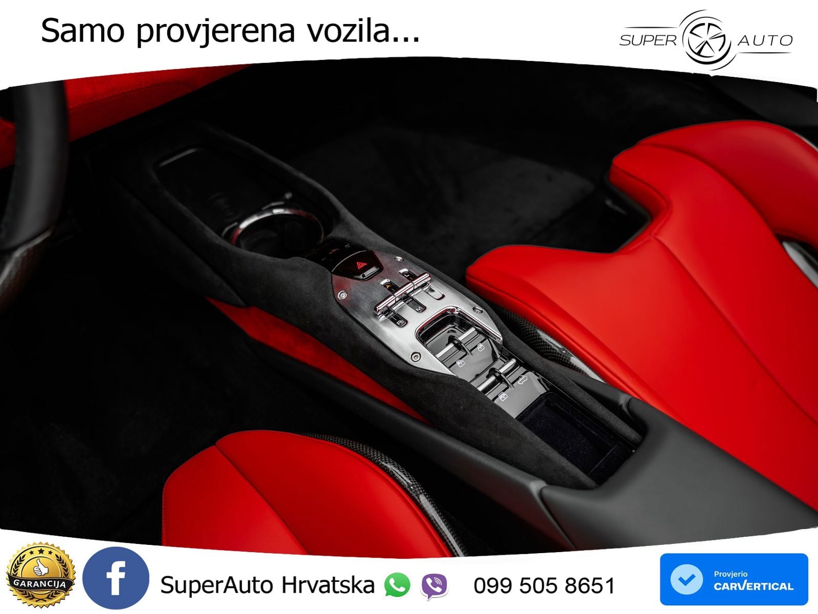 Ferrari 296 GTS 3.0 V6 (830 KS) F1 DCT LED+ACC