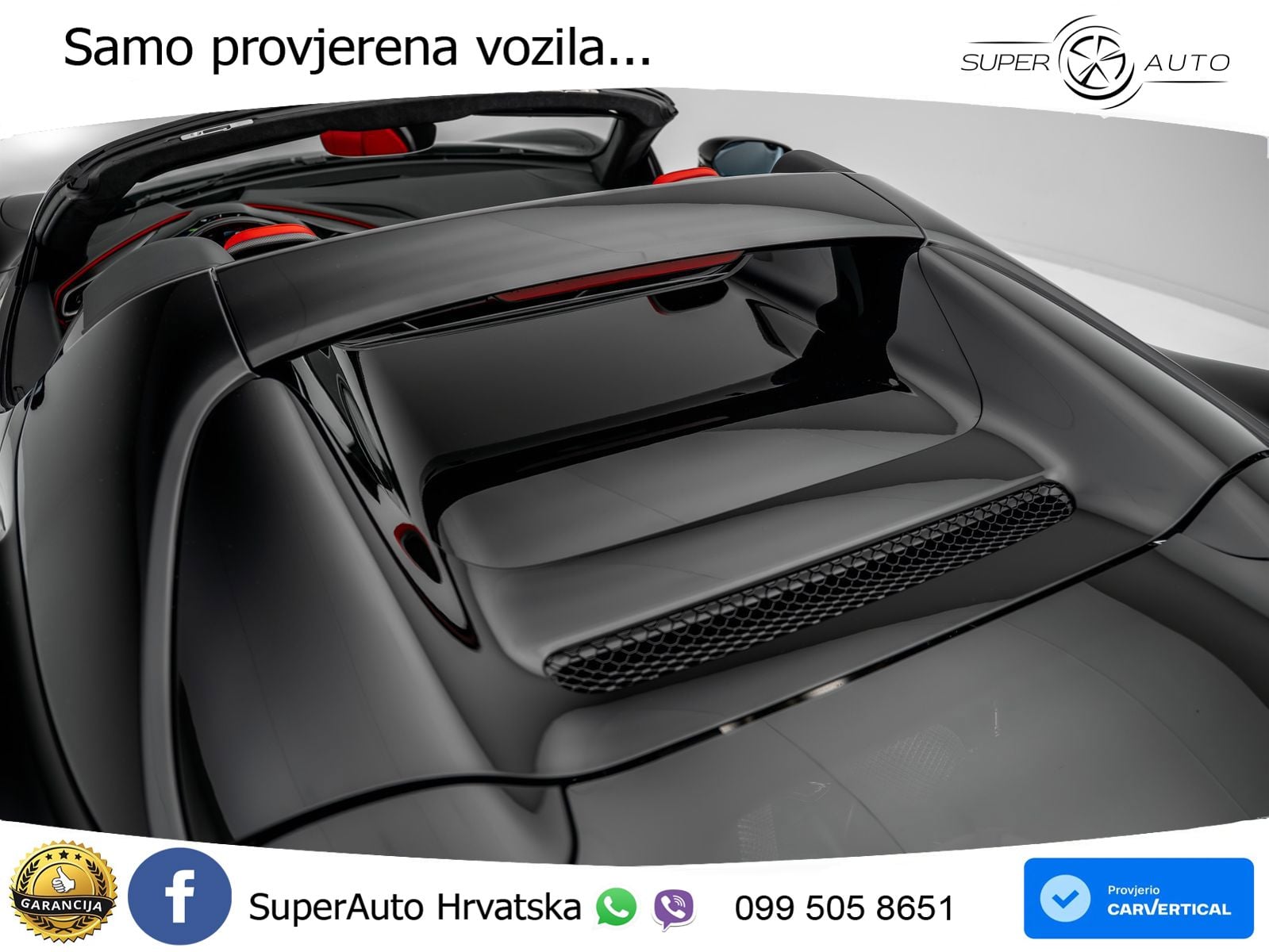 Ferrari 296 GTS 3.0 V6 (830 KS) F1 DCT LED+ACC