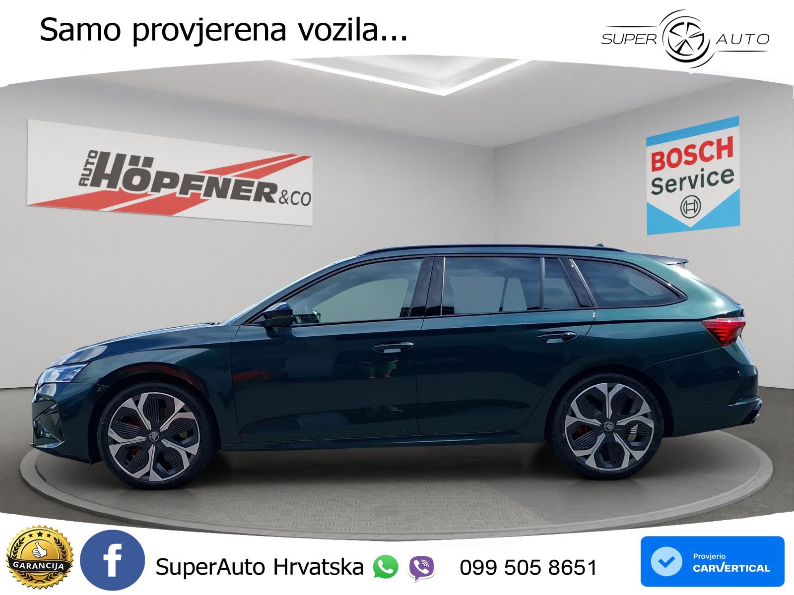 Škoda Octavia Combi RS 2.0 TSI (265 KS) DSG LED+GR SJED+ACC