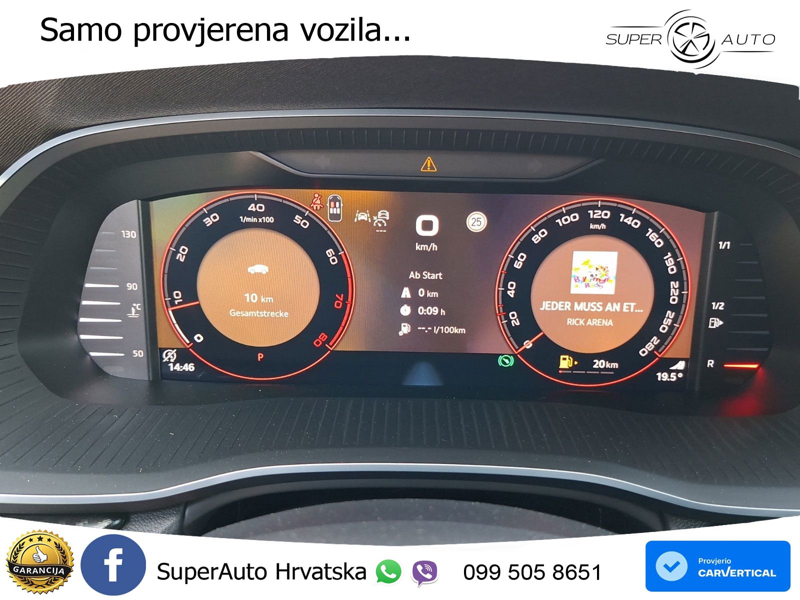Škoda Octavia Combi RS 2.0 TSI (265 KS) DSG LED+GR SJED+ACC
