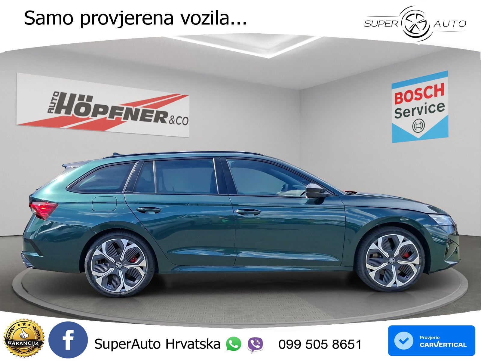 Škoda Octavia Combi RS 2.0 TSI (265 KS) DSG LED+GR SJED+ACC