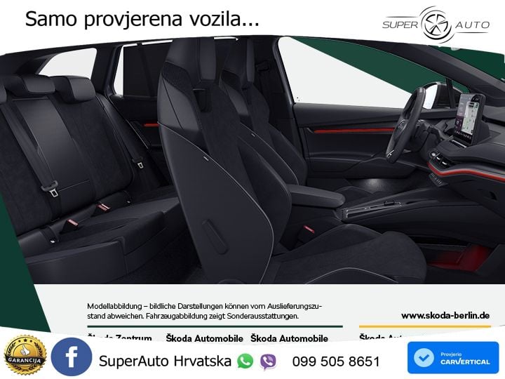Škoda Enyaq 85x 82 kWh (286 KS) AWD SportLine MATRIX+GR SJED+KAM