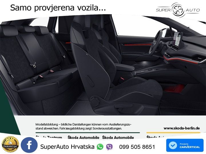Škoda Enyaq 85x 82 kWh (286 KS) AWD SportLine MATRIX+GR SJED+KAM