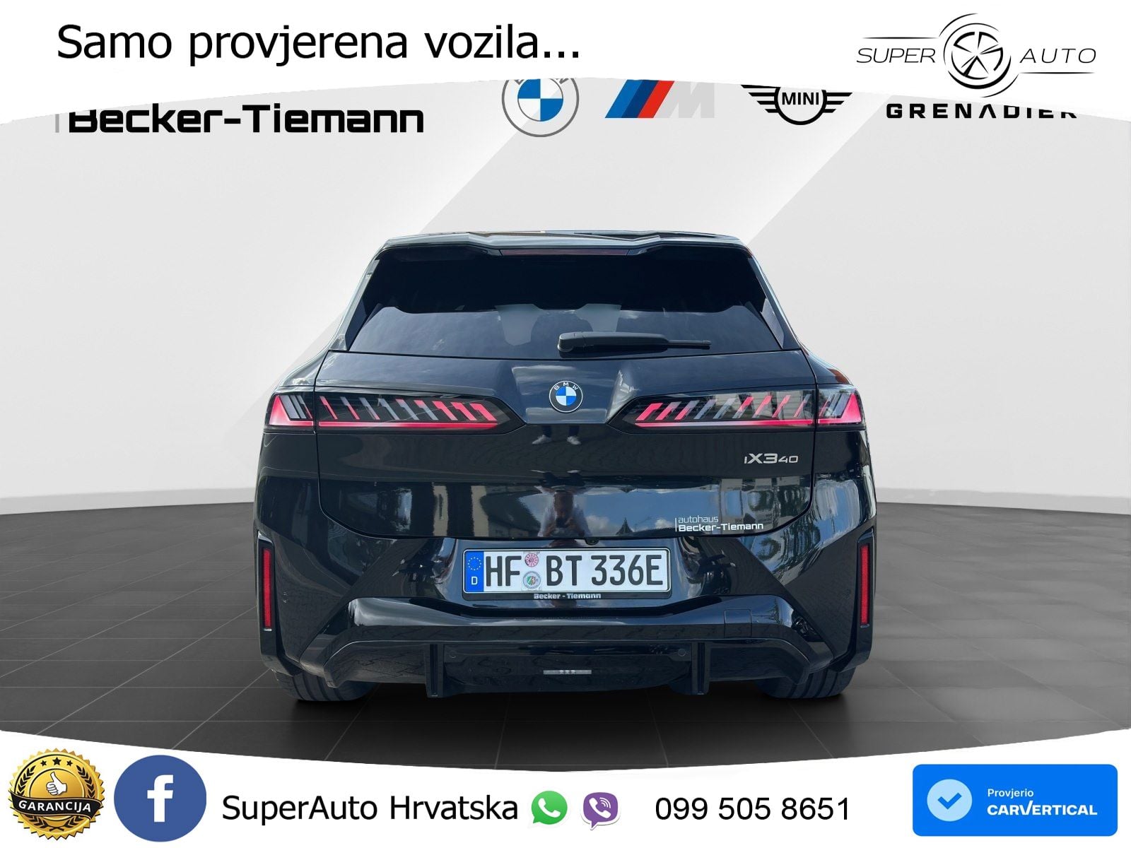 BMW iX3 40 82.6 kWh (320 KS)
